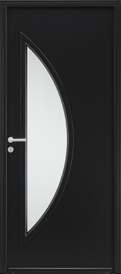 Porte d’entrée en acier