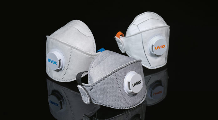 Nouvelle gamme de masques de protection respiratoire jetables : Uvex silv-Air premium