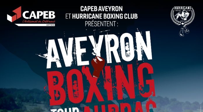 Aveyron Boxing Tour de l’Aubrac : dix combats au gymnase de Argences-en-Aubrac, le 23 novembre