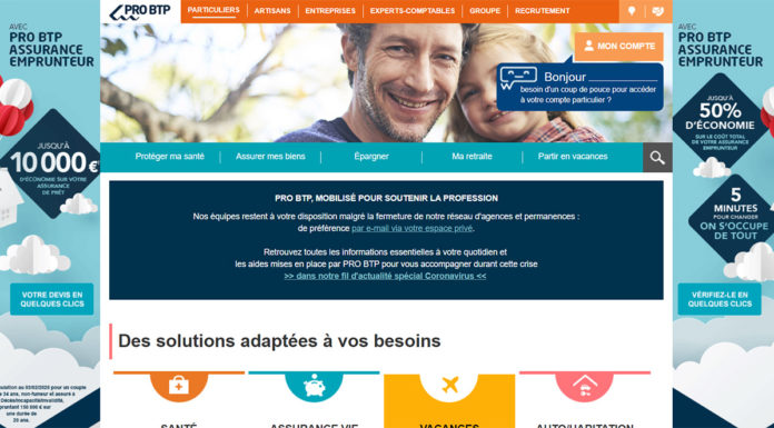Chômage partiel dans le BTP : PRO BTP prolonge son soutien jusqu’à fin mai