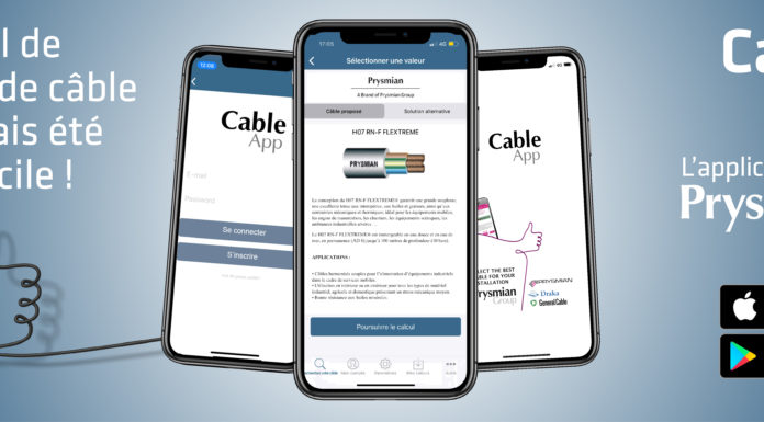 CableApp et Prysmian Club : deux outils au service des électriciens