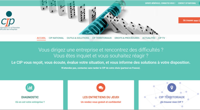 Les Centres départementaux d’Information sur la Prévention des difficultés des entreprises (CIP) proposent aux dirigeants d’entreprise en difficulté un rendez-vous personnalisé en visioconférence, gratuit et confidentiel