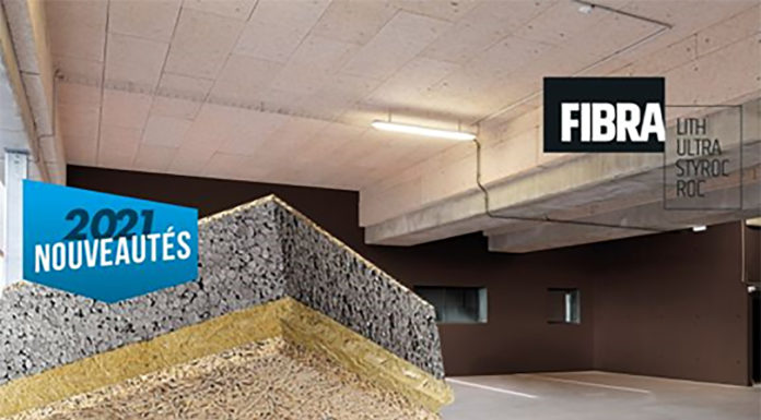 Knauf, leader en France des panneaux laine de bois, repense sa gamme pour l’isolation des sous-faces de dalles avec Knauf FIBRA
