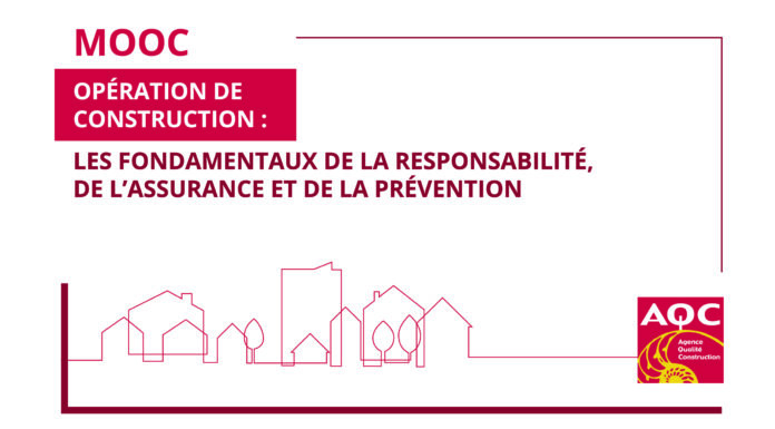 Un MOOC sur « Les fondamentaux de la responsabilité, de l’assurance et de la prévention »