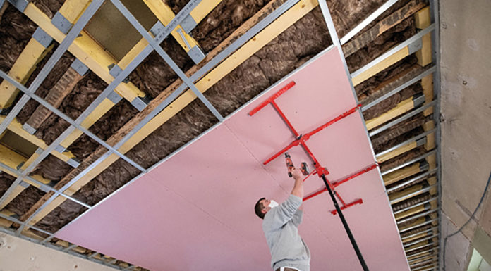 Solutions feu en plafonds plaques de plâtre Knauf