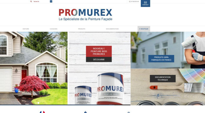 Nouvelles peintures de façade élaborées en France