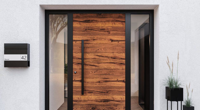 Nouvelles portes d’entrée aluminium ThermoSafe Decoral