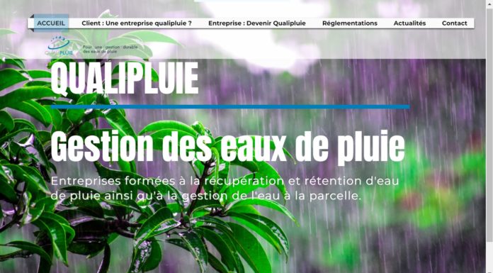 Qualipluie® : gérer l’eau de pluie à la parcelle, des marchés d’avenir ?