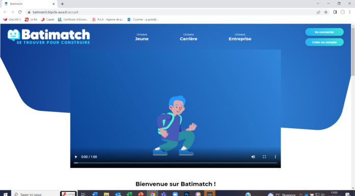 Auvergne-Rhône-Alpes : Batimatch, la plateforme pour faciliter les rencontres des entreprises du BTP avec leurs futurs apprentis