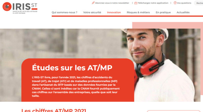 Publication des fiches Accidents du travail/Maladies professionnelles par métier
