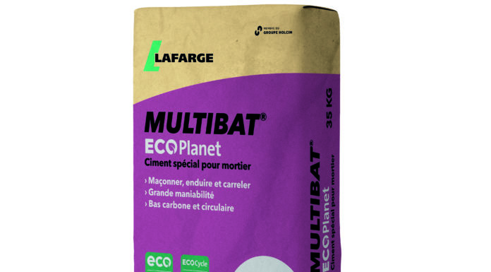 ECOCycle, le premier ciment à maçonner en France incorporant 10 % de matériaux recyclés issus de la déconstruction