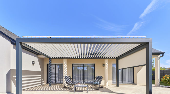 Une pergola résistante au vent