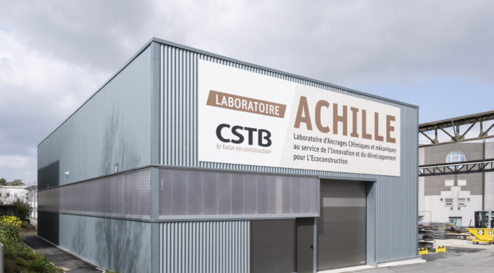 Le CSTB a inauguré le laboratoire fixations Achille